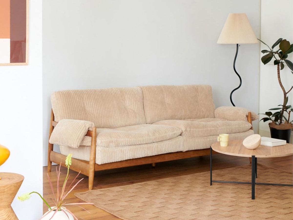 JOURNAL STANDARD FURNITURE MADEIRA SOFA / ジャーナルスタンダードファニチャー マデイラ ソファ（コーデュロイ） （ソファ > 二人掛けソファ） 7