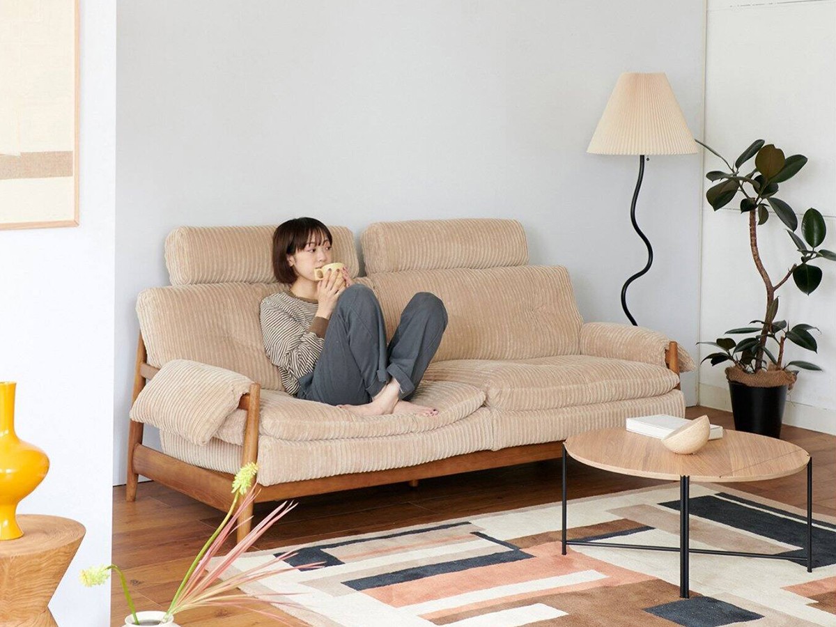 JOURNAL STANDARD FURNITURE MADEIRA SOFA / ジャーナルスタンダードファニチャー マデイラ ソファ（コーデュロイ） （ソファ > 二人掛けソファ） 17