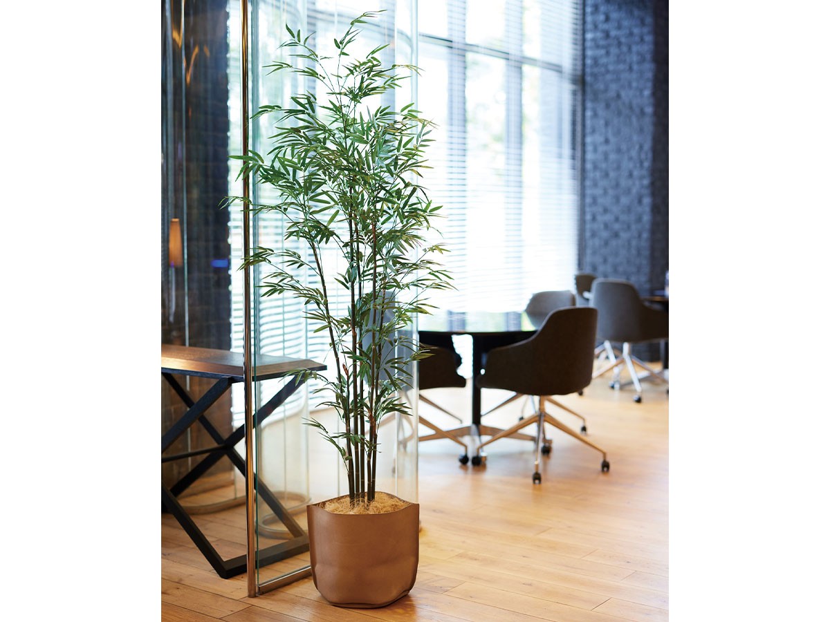 BROWN Bamboo Pot / ブラウン バンブー ポット 120 （花器・プランター・グリーン > フェイクグリーン・フェイクフラワー） 3