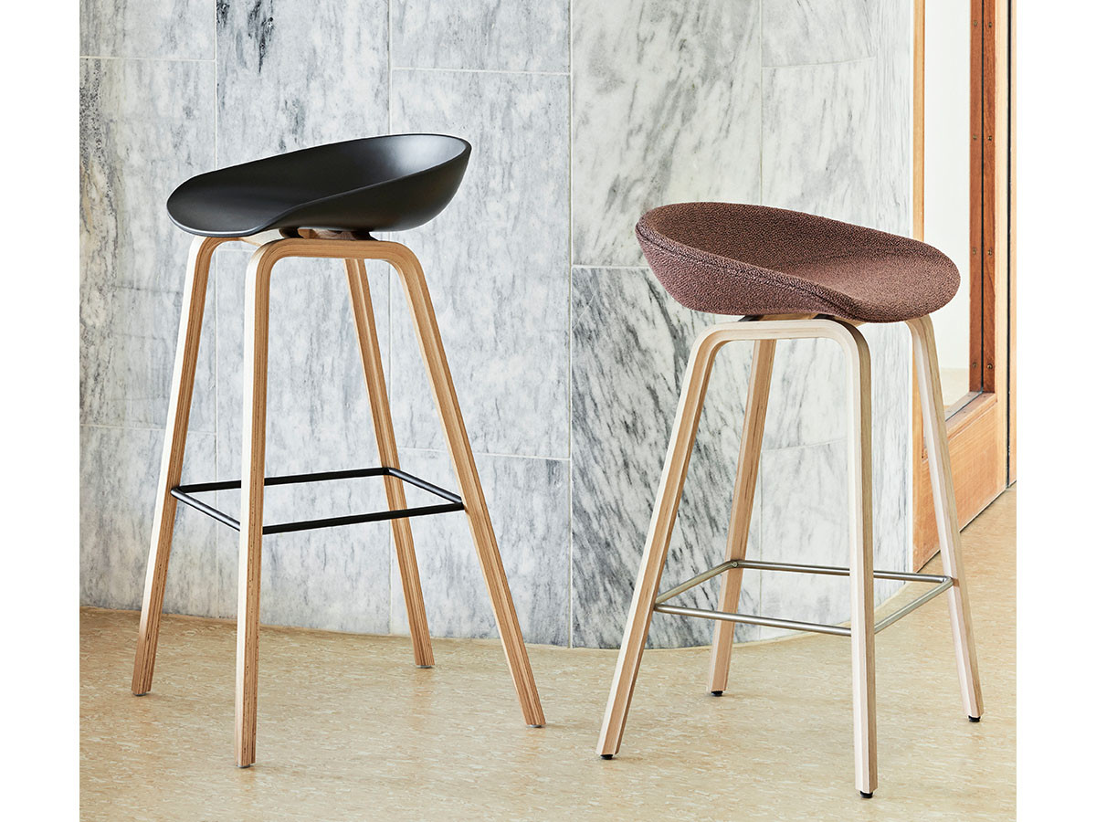 上品なスタイル A ABOUT ヘイ HAY STOOL ブラック h75 スツール - www