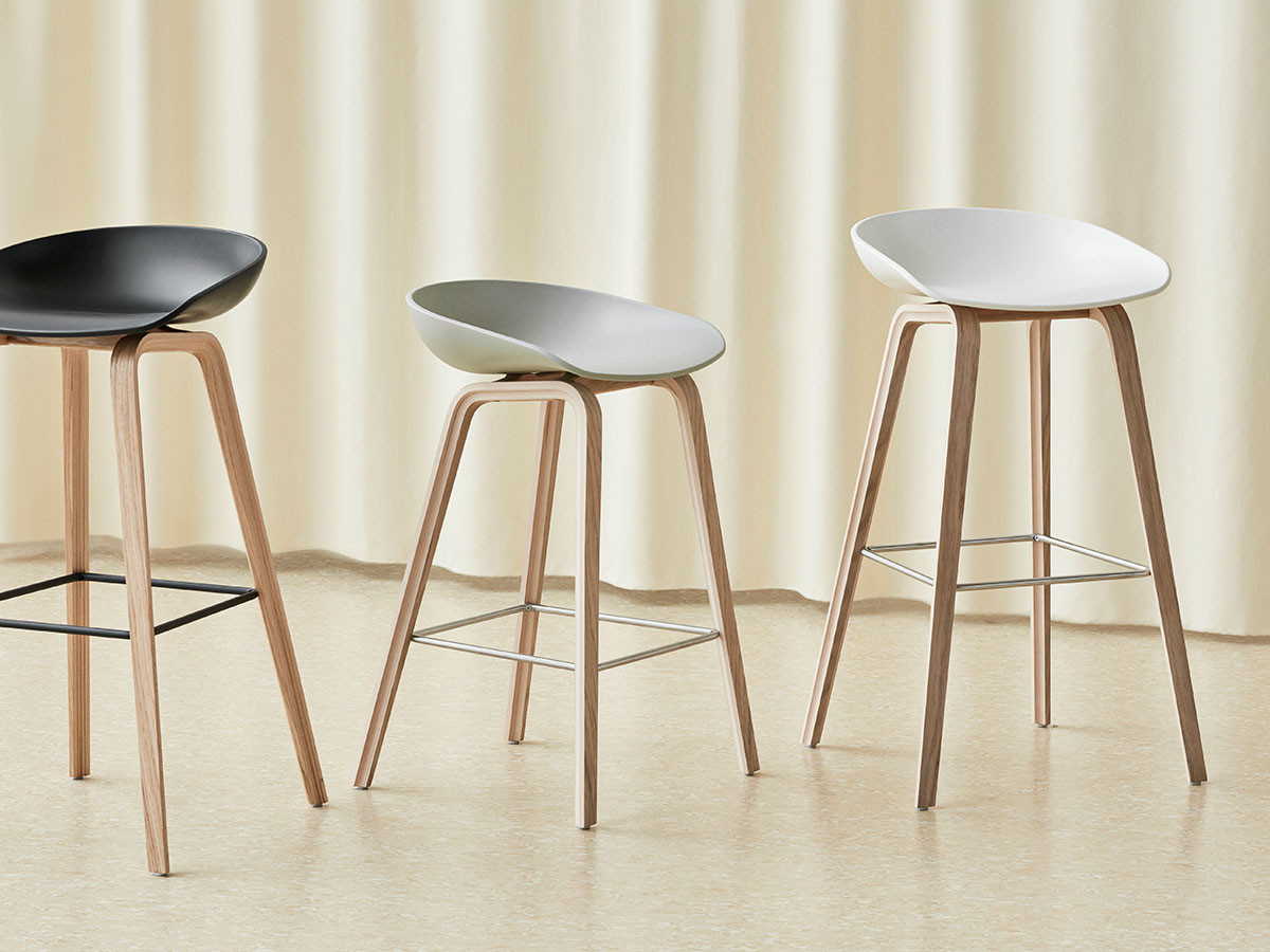 上品なスタイル A ABOUT ヘイ HAY STOOL ブラック h75 スツール - www