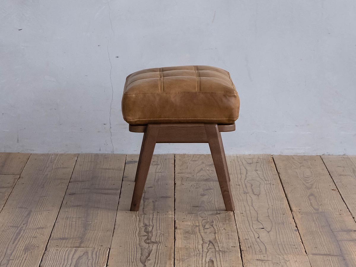 HARRIS STOOL / ハリス スツール フェザータイプ ステッチボタン付（レザーテックス） （ソファ > オットマン） 9