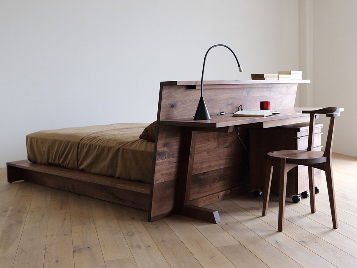 HIRASHIMA CARAMELLA Counter Bed / ヒラシマ カラメッラ カウンターベッド （ベッド > シングルベッド） 1