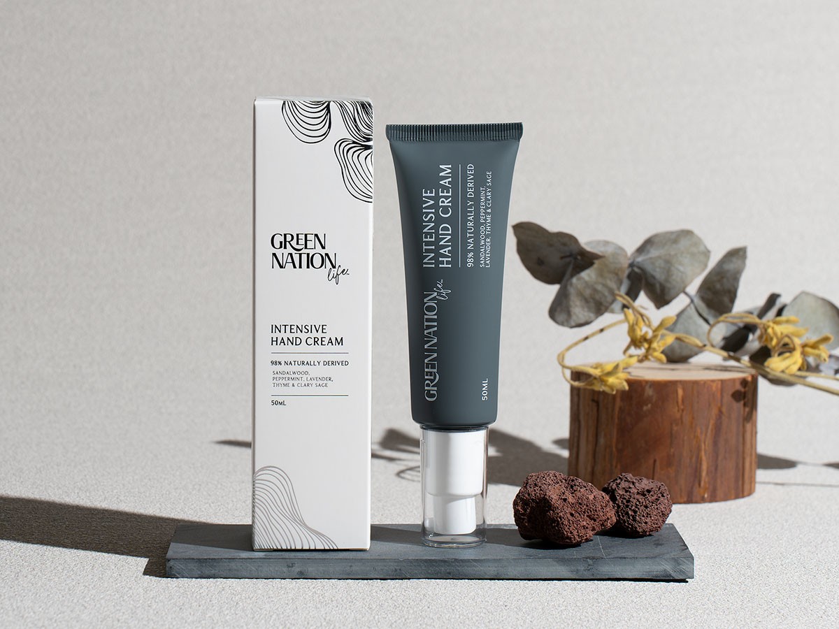 GREEN NATION life Intensive Hand Cream / グリーンネイションライフ インテンシブ ハンドクリーム 50ml（ラベンダー & タイム） （インテリア雑貨 > ボディケア） 2