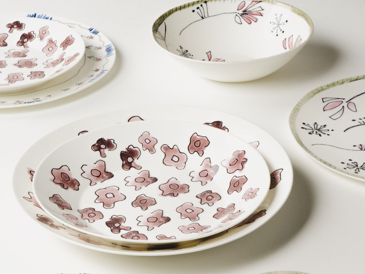 MIDNIGHT FLOWERS by MARNI
Deep Plate S Dark Viola / ミッドナイトフラワーズ バイ マルニ
ディーププレート S ダークビオラ 18cm （食器・テーブルウェア > お椀・ボウル） 5