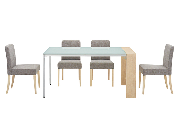 Dining Table / ダイニングテーブル n97090（ホワイトウォッシュ） （テーブル > ダイニングテーブル） 3