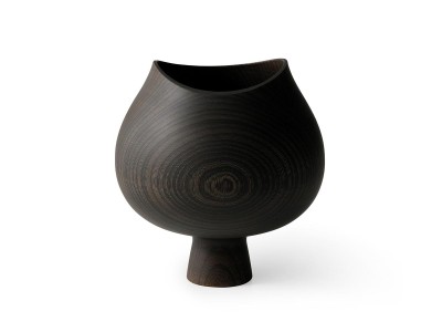 SINAFU deco bowl (L) black – kuros.style