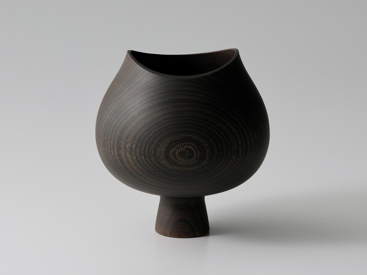 我戸幹男商店 AEKA Object Footed Vase L / がとみきおしょうてん あえか オブジェクト フッテッドベース L （オブジェ・アート > オブジェ） 4