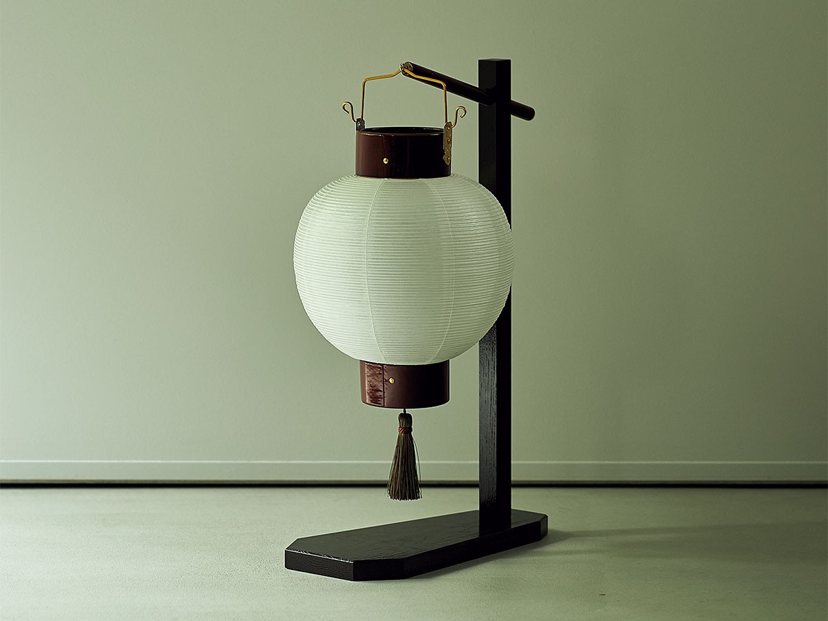 zansho series 和提灯 / 残照シリーズ 和提灯 絹二重張 （ライト・照明 > テーブルランプ） 5