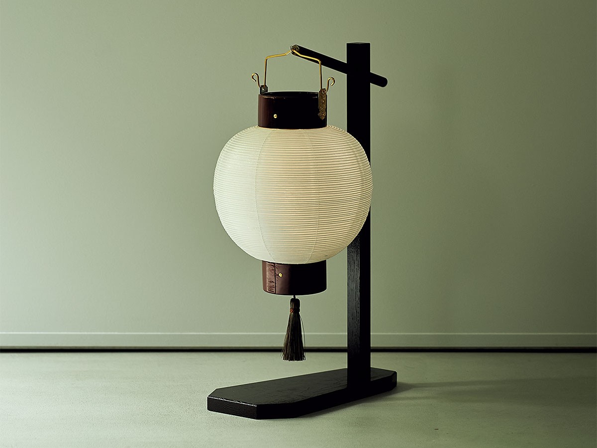 zansho series 和提灯 / 残照シリーズ 和提灯 絹二重張 （ライト・照明 > テーブルランプ） 6