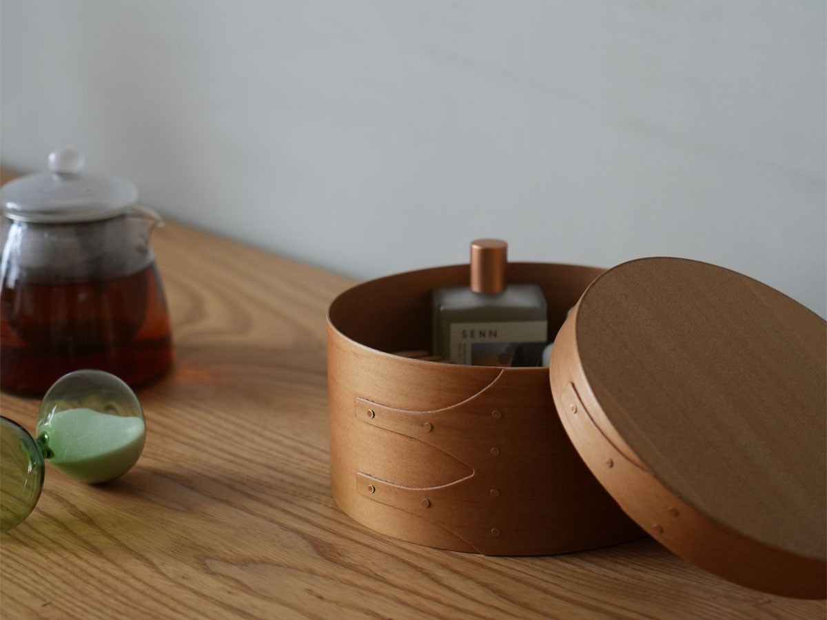 Shaker Round Box / シェーカー ラウンドボックス S（ライトブラウン） （インテリア雑貨 > ツールボックス・小物収納） 5