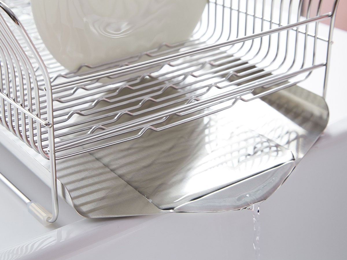 Dish Drainer / 水切りラック 横置きコンパクトタイプ #119521 （キッチン家電・キッチン用品 > 水切りカゴ・キッチンラック） 11