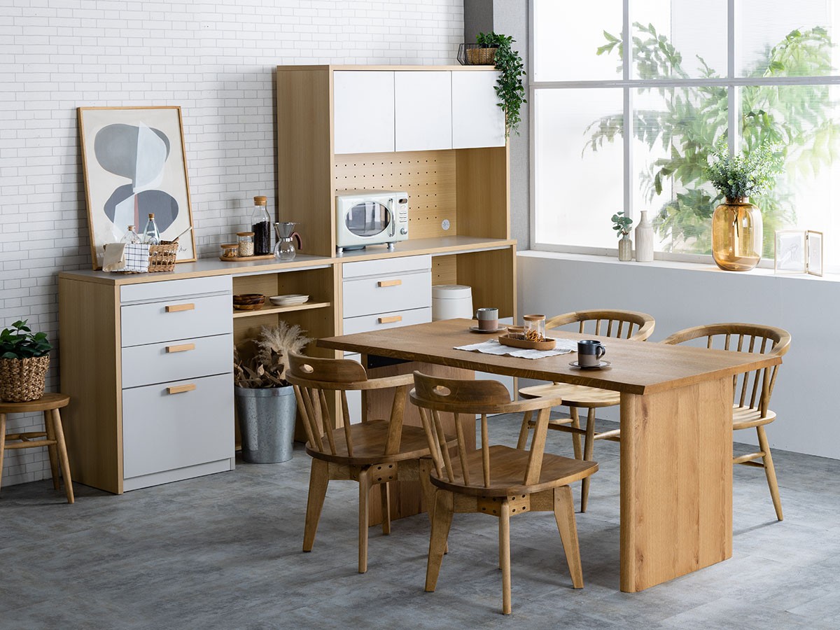 MERCK DINING BOARD / メルク ダイニングボード ダスト （キッチン収納・食器棚 > キッチンボード・カップボード・レンジ台） 4