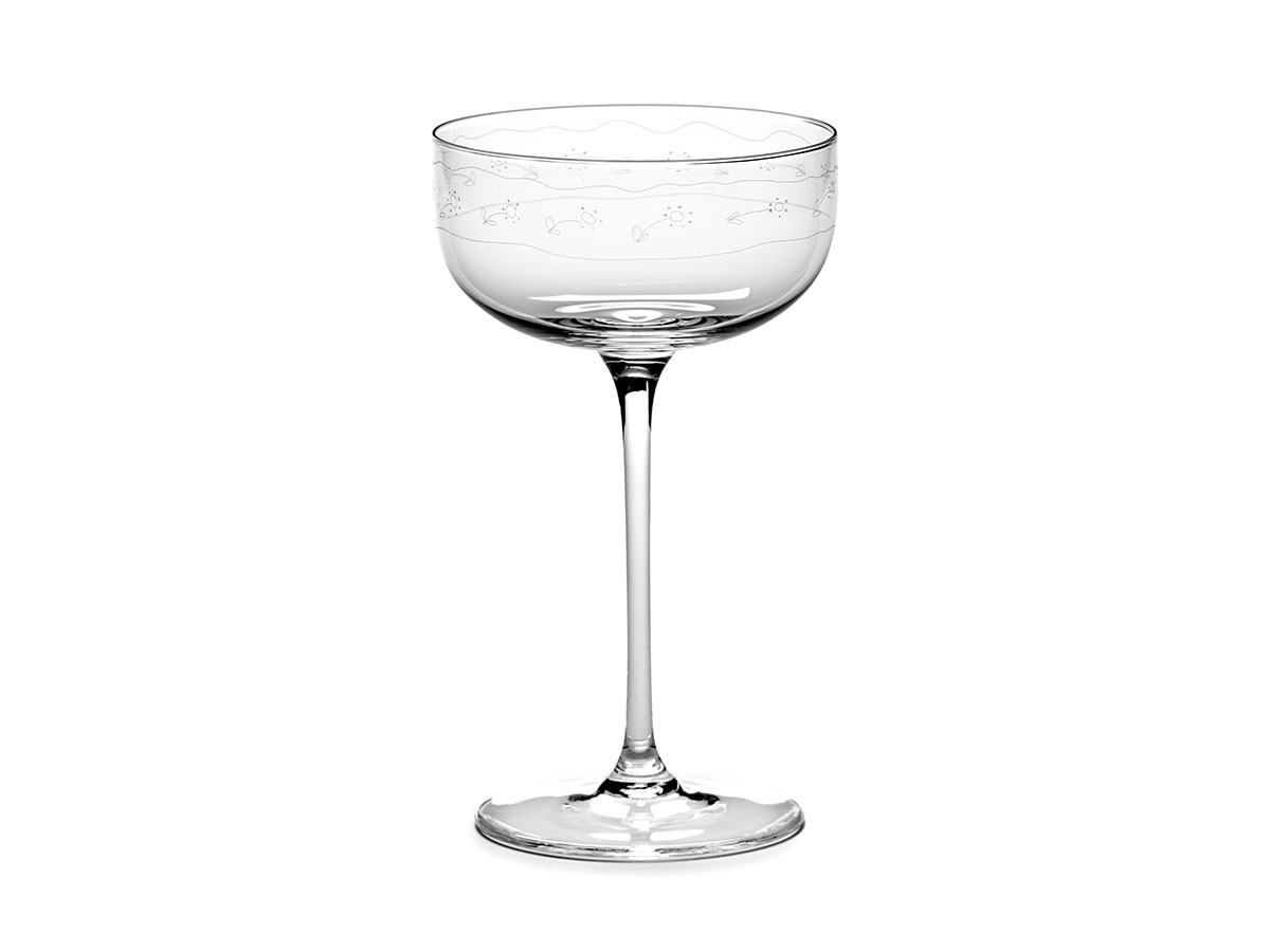 SERAX MIDNIGHT FLOWERS by MARNI
Champagne Coupe Anemone Vaniglia