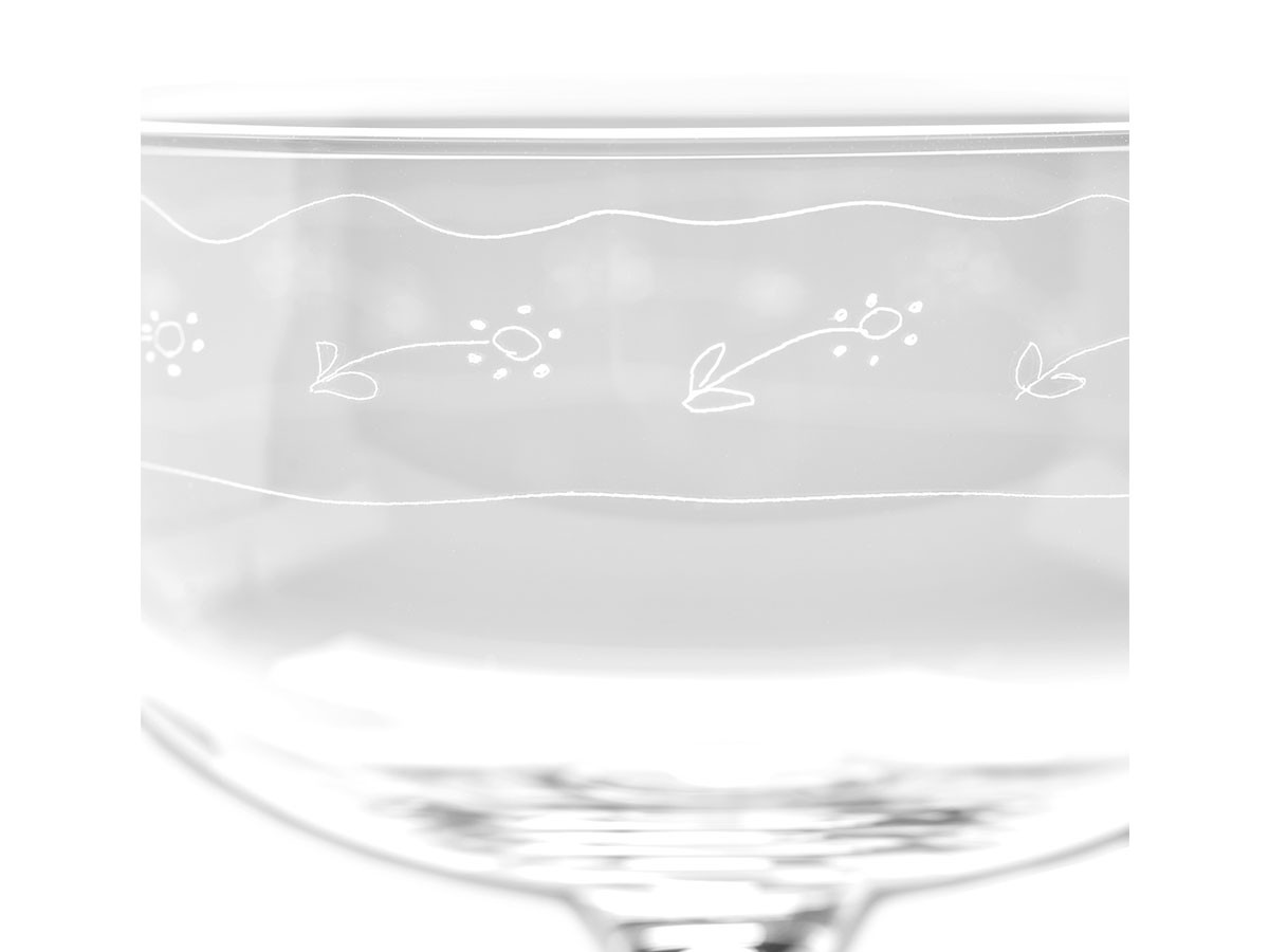 MIDNIGHT FLOWERS by MARNI
Champagne Coupe Anemone Vaniglia / ミッドナイトフラワーズ バイ マルニ
シャンパンクーペ アネモネバニラ （食器・テーブルウェア > ワイングラス・シャンパングラス） 4