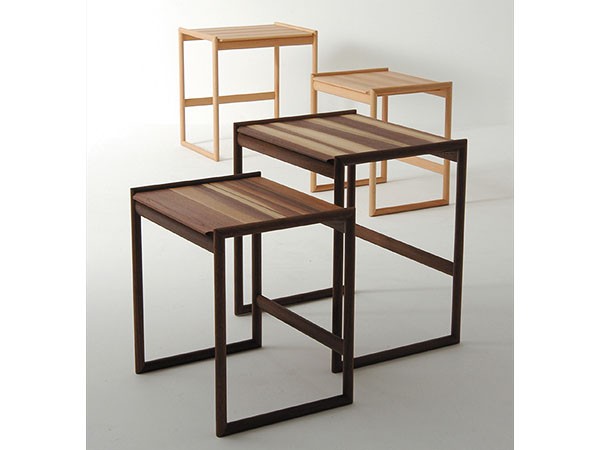 日進木工 ac-cent NEST TABLE / にっしんもっこう アクセント ネストテーブル （テーブル > ネストテーブル） 3