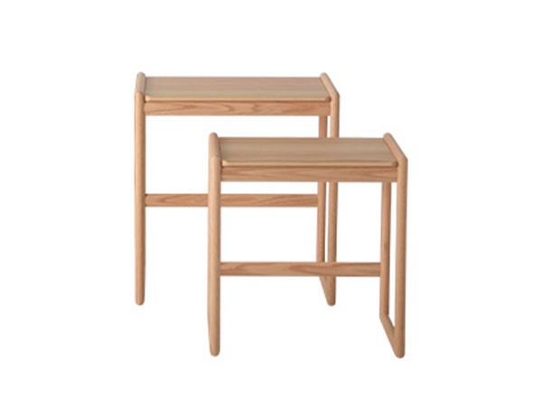 日進木工 ac-cent NEST TABLE / にっしんもっこう アクセント ネストテーブル （テーブル > ネストテーブル） 8