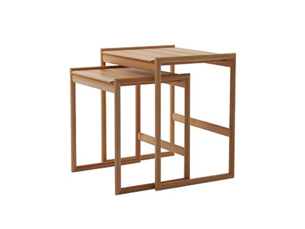 日進木工 ac-cent NEST TABLE / にっしんもっこう アクセント ネストテーブル （テーブル > ネストテーブル） 10