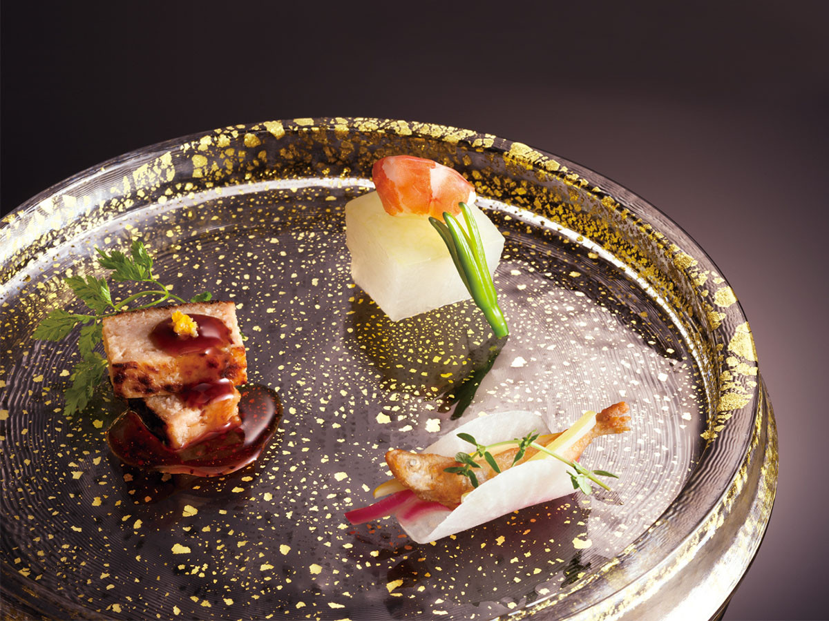 東洋佐々木ガラス Glass Plate / とうようささきガラス グラッセ リバーシブルプレート 直径28cm （食器・テーブルウェア > 皿・プレート） 2