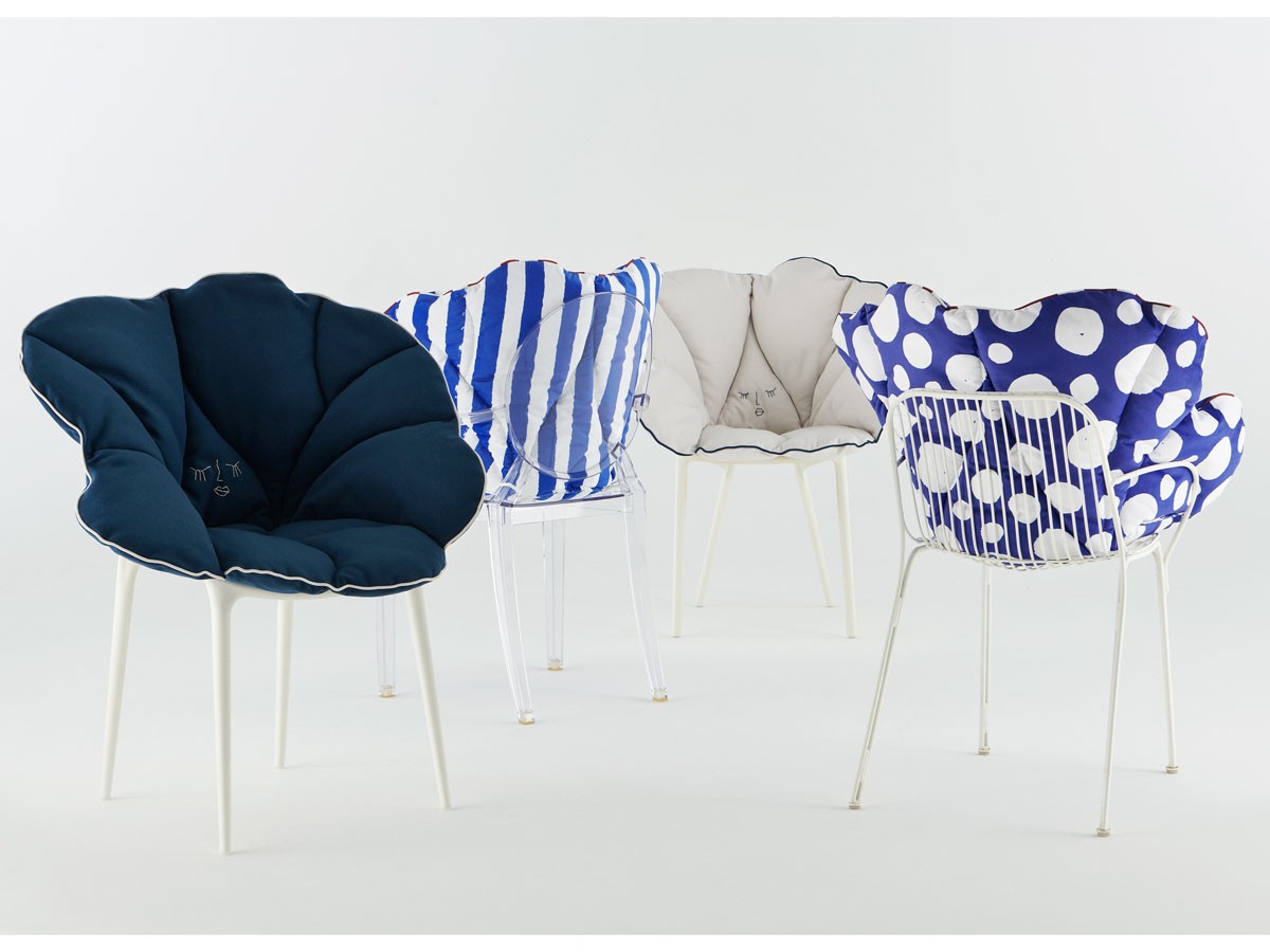 Kartell Alice's Flowers Cushion / カルテル アリスズフラワーズクッション （チェア・椅子 > チェアパッド・座クッション） 13