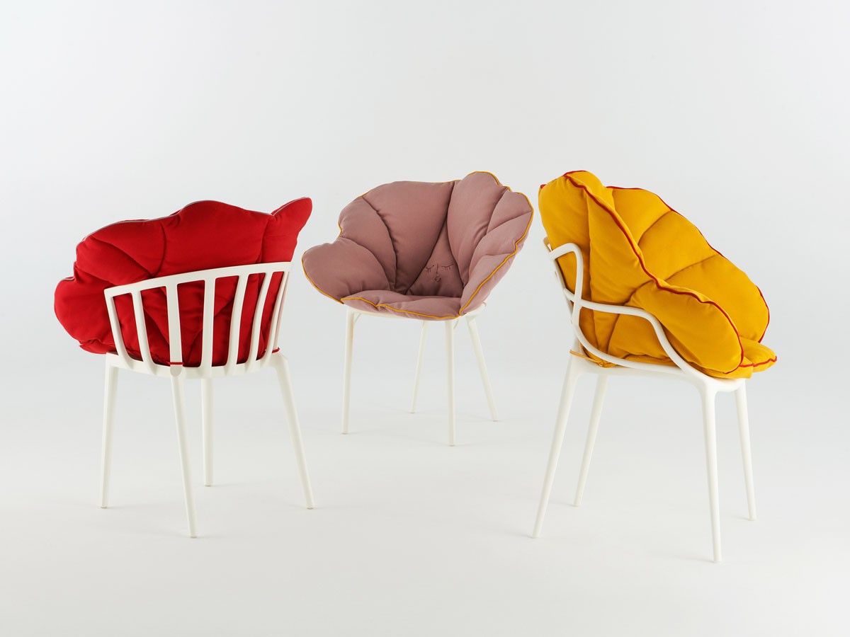 Kartell Alice's Flowers Cushion / カルテル アリスズフラワーズクッション （チェア・椅子 > チェアパッド・座クッション） 12