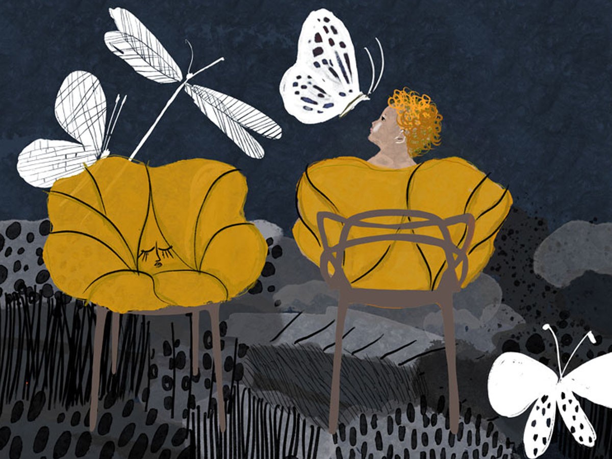 Kartell Alice's Flowers Cushion / カルテル アリスズフラワーズクッション （チェア・椅子 > チェアパッド・座クッション） 34