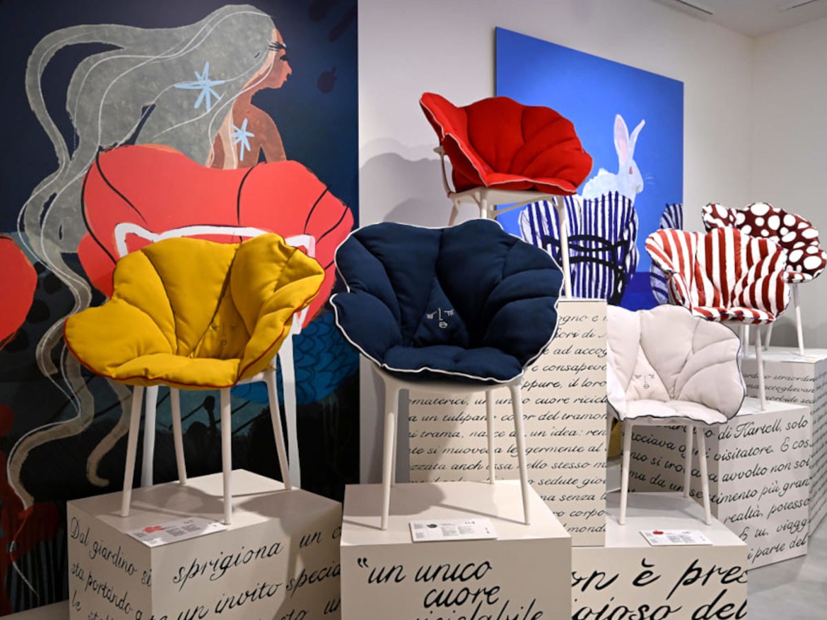 Kartell Alice's Flowers Cushion / カルテル アリスズフラワーズクッション （チェア・椅子 > チェアパッド・座クッション） 21