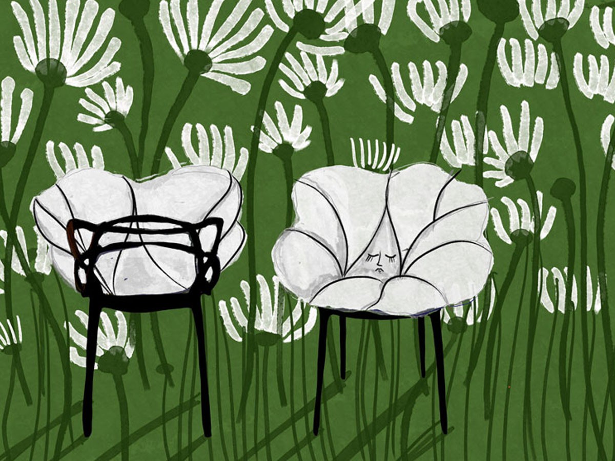 Kartell Alice's Flowers Cushion / カルテル アリスズフラワーズクッション （チェア・椅子 > チェアパッド・座クッション） 38