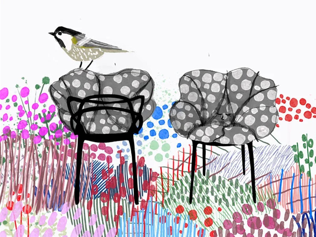 Kartell Alice's Flowers Cushion / カルテル アリスズフラワーズクッション （チェア・椅子 > チェアパッド・座クッション） 43