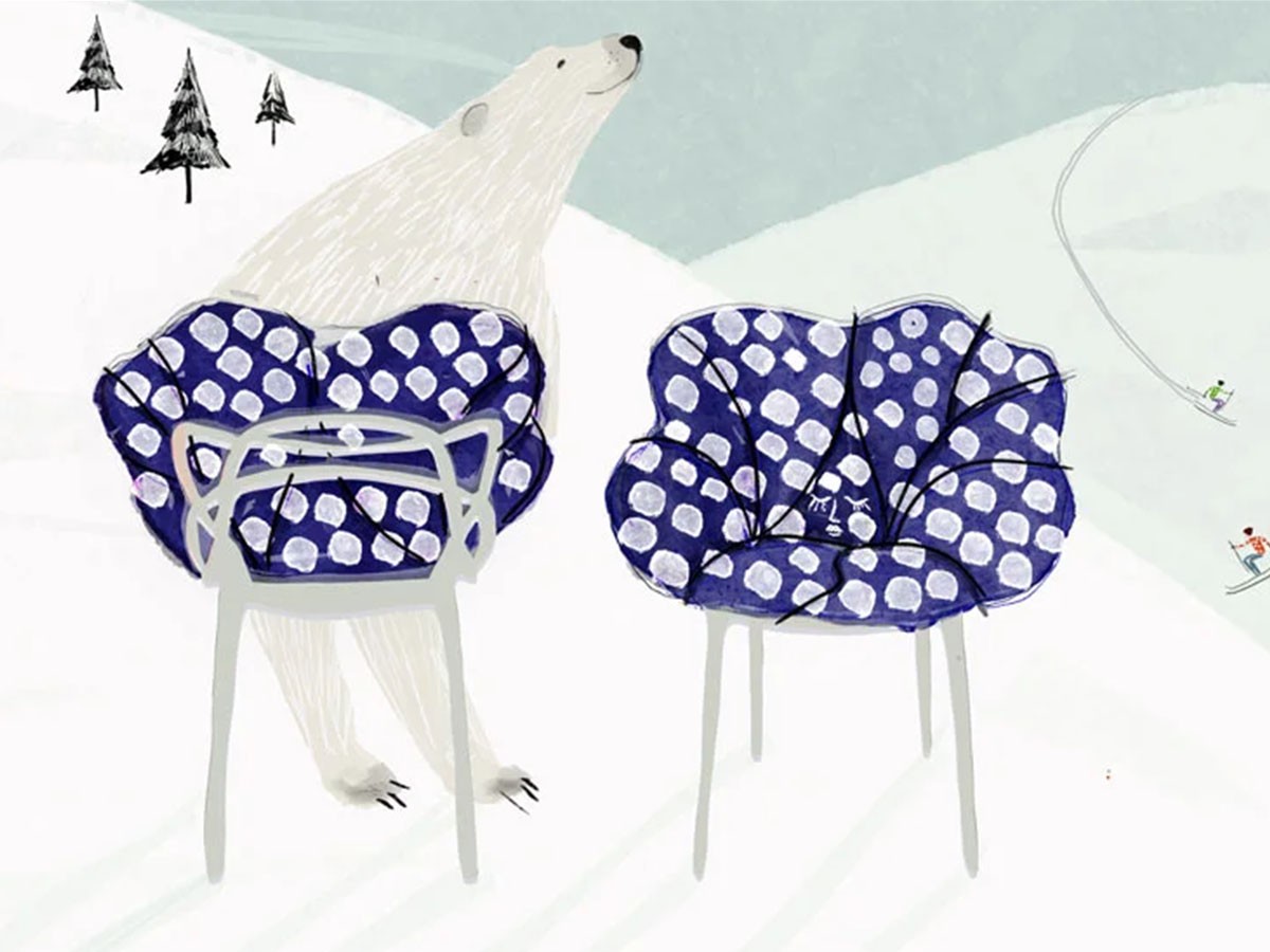 Kartell Alice's Flowers Cushion / カルテル アリスズフラワーズクッション （チェア・椅子 > チェアパッド・座クッション） 42