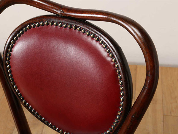 Lloyd's Antiques Real Antique 
Bentwood Cafe Chair Heart / ロイズ・アンティークス オーストリアアンティーク家具
ベントウッドチェア ハート （チェア・椅子 > カウンターチェア・バーチェア） 6