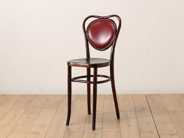 Lloyd's Antiques Real Antique 
Bentwood Cafe Chair Heart / ロイズ・アンティークス オーストリアアンティーク家具
ベントウッドチェア ハート （チェア・椅子 > カウンターチェア・バーチェア） 1