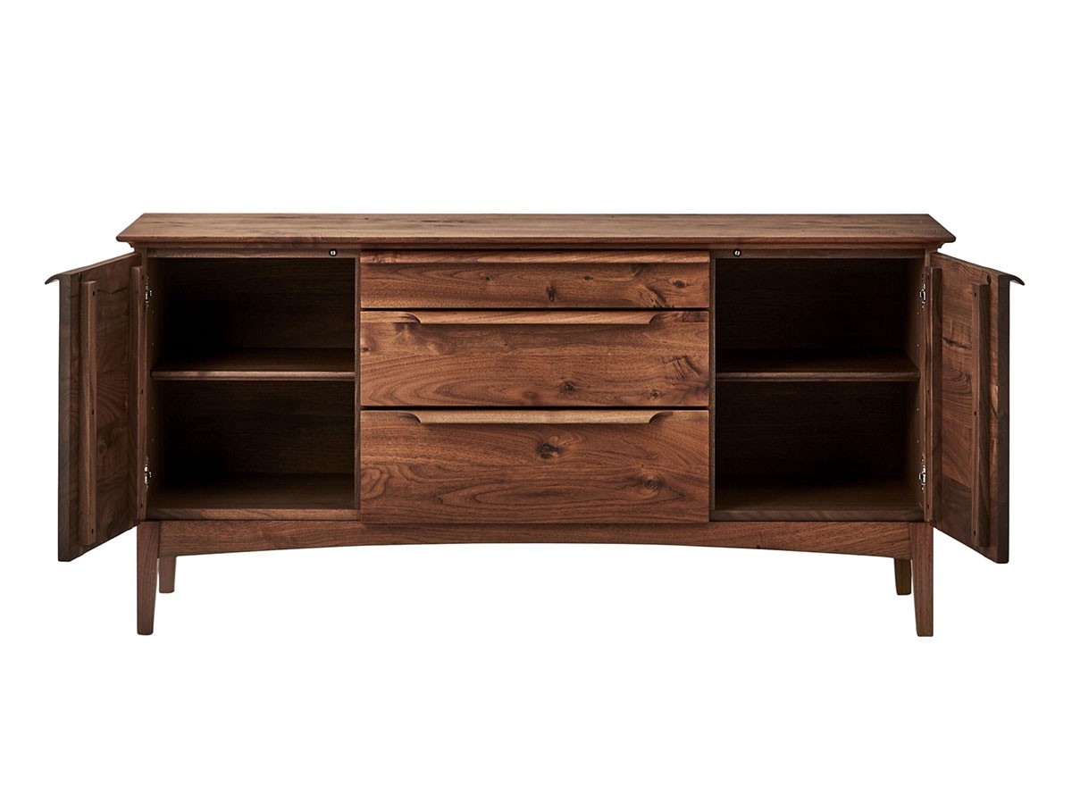 MARUSHO MORBIDO Side Board 154 / マルショウ モルビド サイドボード 154 （収納家具 > サイドボード・リビングボード） 10