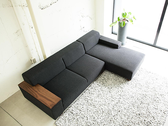 FLANNEL SOFA BRICK COUCH SOFA / フランネルソファ ブリック 左カウチソファ （ソファ > カウチソファ） 3