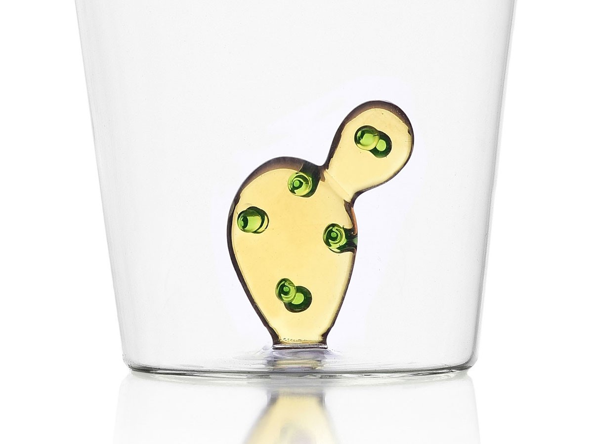 ICHENDORF MILANO Desert Plants Tumbler 
Cactus Amber / イッケンドルフ・ミラノ デザートプラント タンブラー 
カクタスアンバー 350ml （食器・テーブルウェア > タンブラー・グラス） 2