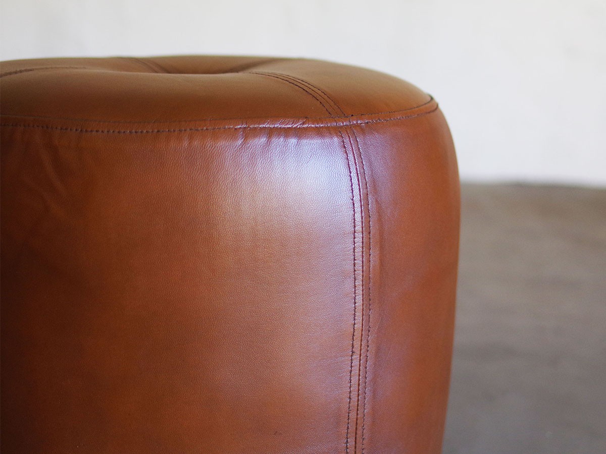 LIFE FURNITURE CY LEATHER STOOL / ライフファニチャー CY レザースツール（バッファローレザー） （チェア・椅子 > スツール） 8