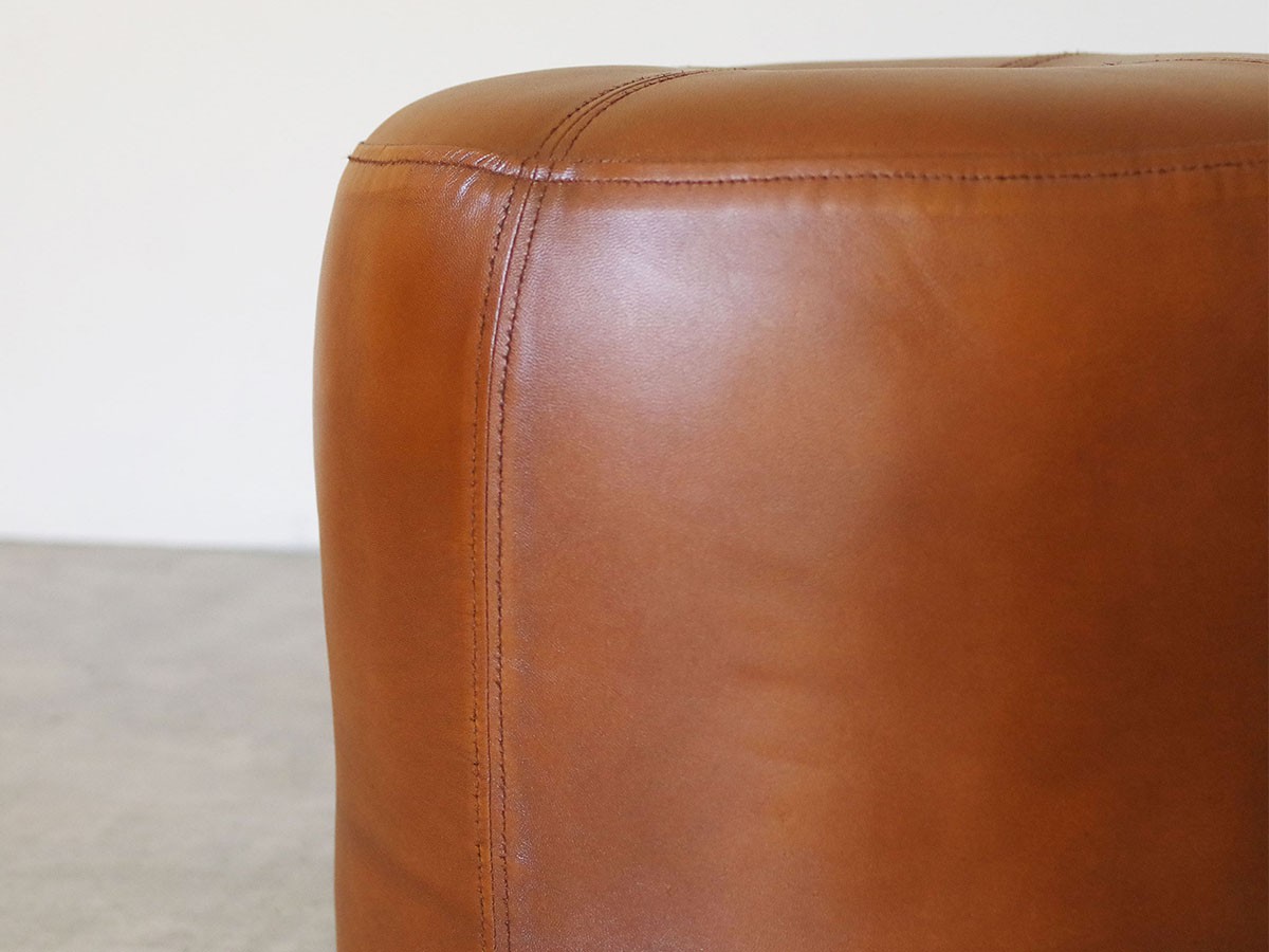 LIFE FURNITURE CY LEATHER STOOL / ライフファニチャー CY レザースツール（バッファローレザー） （チェア・椅子 > スツール） 7