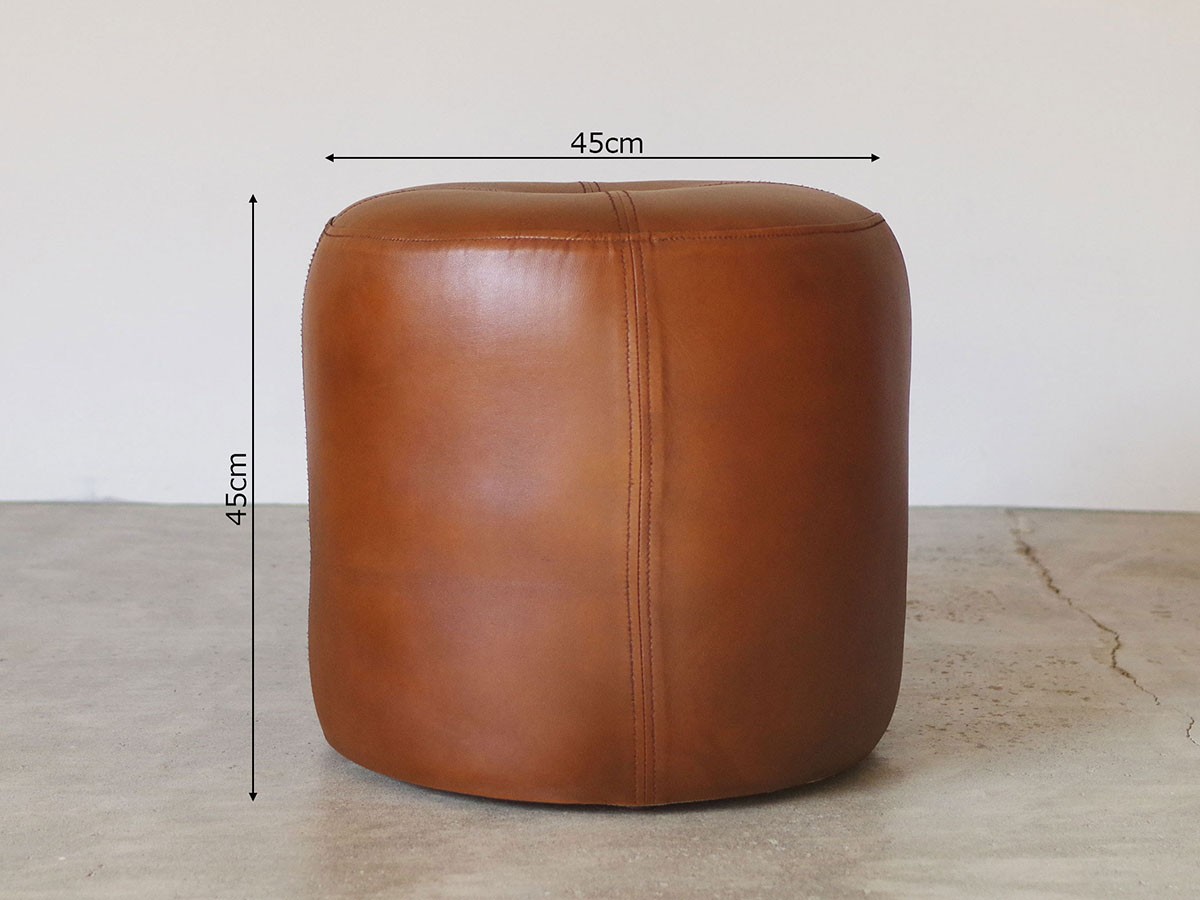 LIFE FURNITURE CY LEATHER STOOL / ライフファニチャー CY レザー