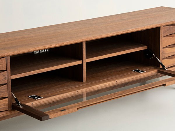 Slope TV Cabinet 194 / スロープ TVキャビネット 幅194cm （テレビボード・テレビ台 > テレビ台・ローボード） 7