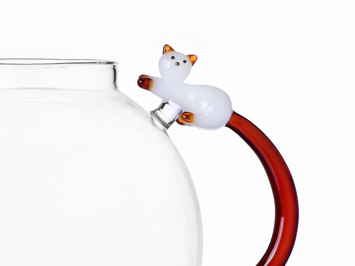 ICHENDORF MILANO Tabby Cat Jug Pink Fish & White Cat with Amber Tail / イッケンドルフ・ミラノ タビーキャット ジャグ
ピンクフィッシュ & ホワイトキャット with アンバーテール 2.4L （食器・テーブルウェア > デキャンタ・カラフェ） 3