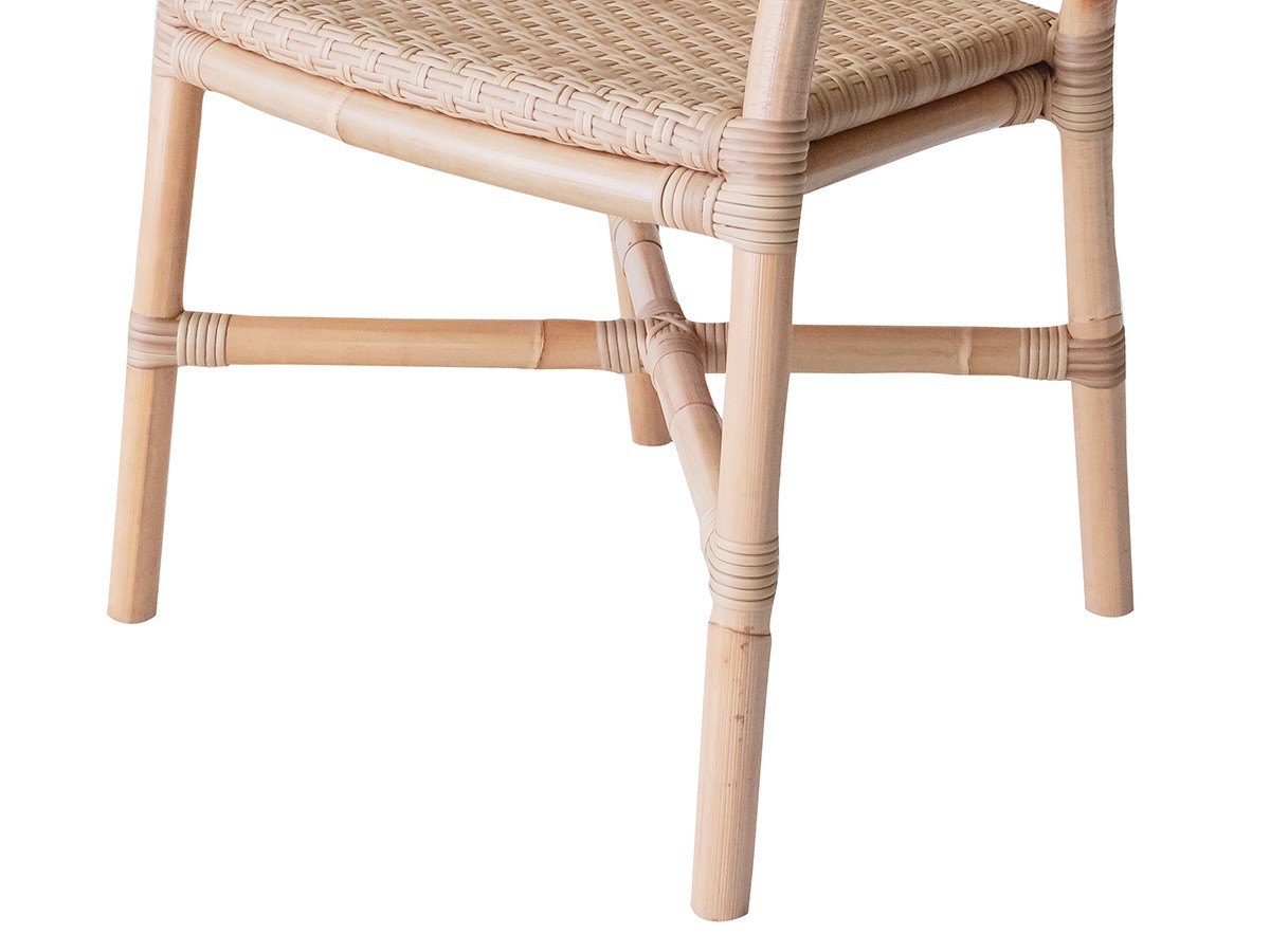 SHIKADA SHITSURAI RATTAN Natural Rattan Series
Dining Chair / シカダ シツライ ラタン ナチュラルラタンシリーズ
ダイニングチェア SDC03PHN アウトドア （チェア・椅子 > ダイニングチェア） 6