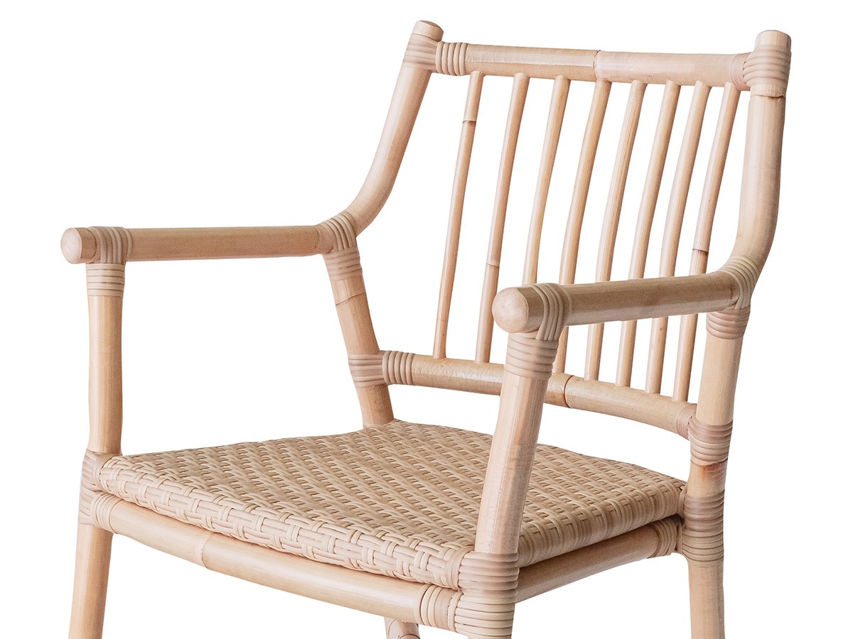 SHIKADA SHITSURAI RATTAN Natural Rattan Series
Dining Chair / シカダ シツライ ラタン ナチュラルラタンシリーズ
ダイニングチェア SDC03PHN アウトドア （チェア・椅子 > ダイニングチェア） 5