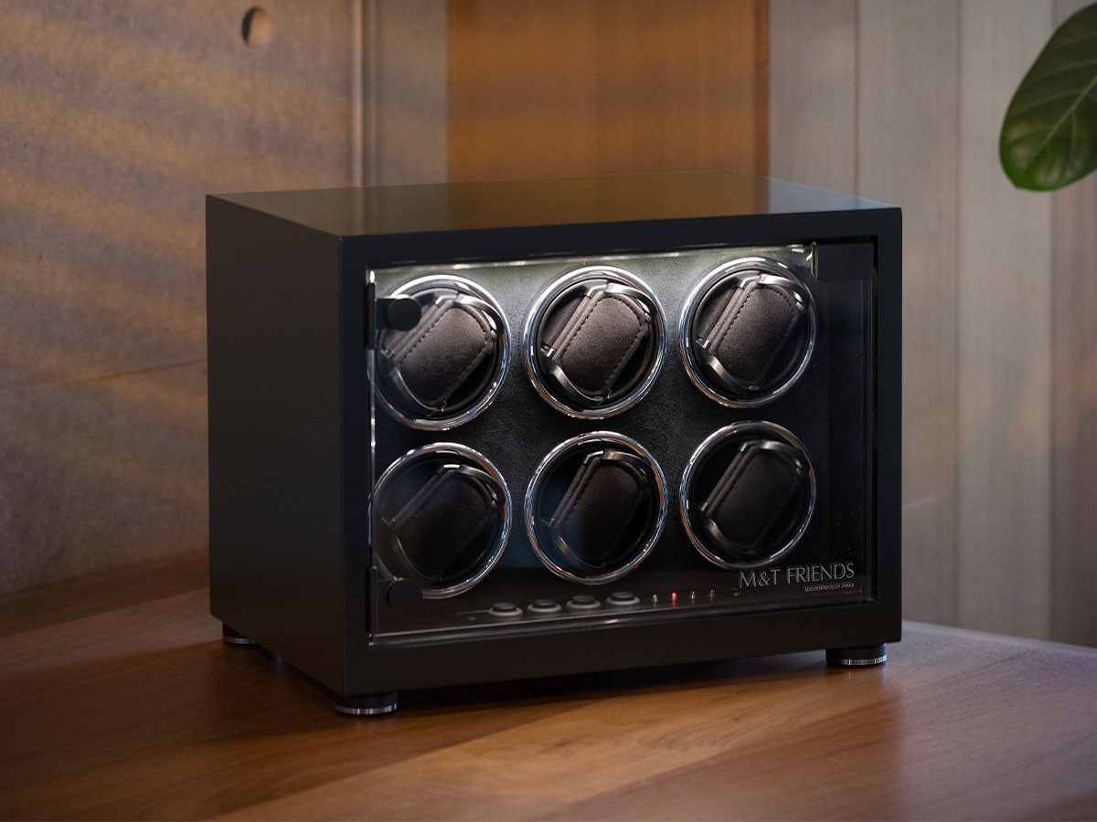 M&T FRIENDS WATCH WINDER MT06 / エムアンドティーフレンズ ウォッチワインダー 6本巻 （雑貨・その他インテリア家具 > その他インテリア雑貨） 3