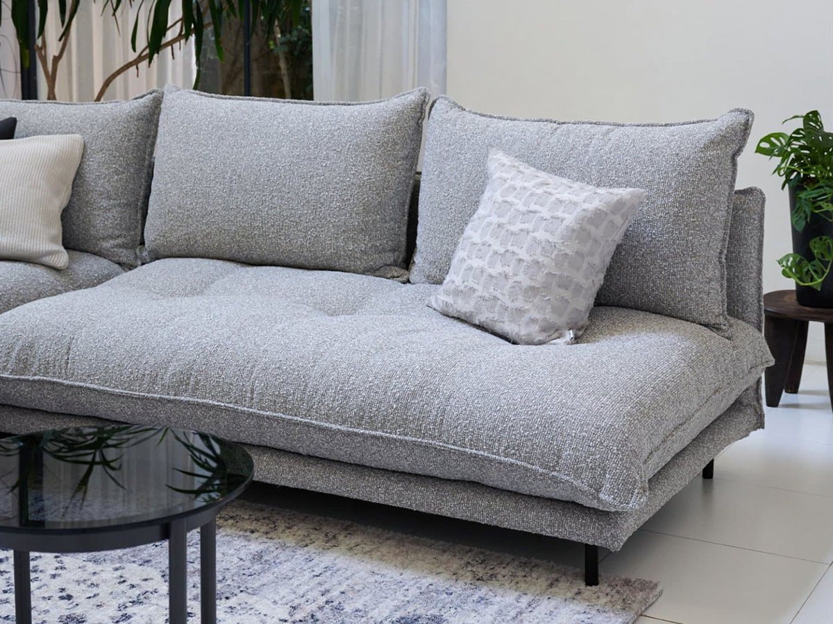 JOURNAL STANDARD FURNITURE PORTO SOFA Low / ジャーナルスタンダードファニチャー ポルト ソファ ロー 幅170cm（ブークレ） （ソファ > 二人掛けソファ） 7