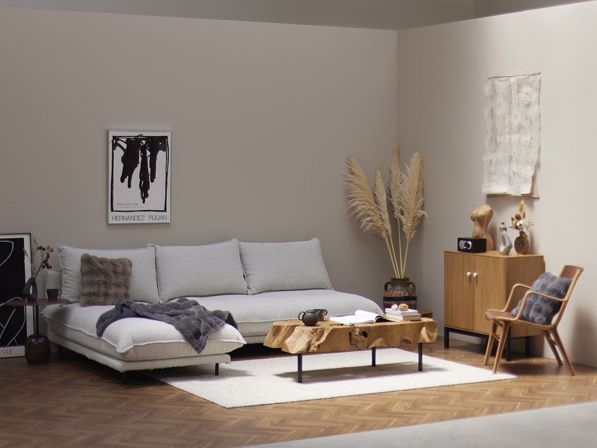 JOURNAL STANDARD FURNITURE PORTO SOFA Low / ジャーナルスタンダードファニチャー ポルト ソファ ロー 幅170cm（ブークレ） （ソファ > 二人掛けソファ） 11