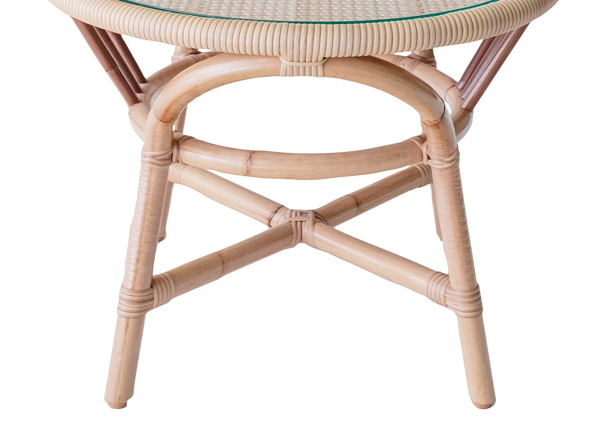 SHIKADA SHITSURAI RATTAN Natural Rattan Series
Glass Top Table / シカダ シツライ ラタン ナチュラルラタンシリーズ
ガラストップテーブル アウトドア （テーブル > ローテーブル・リビングテーブル・座卓） 8