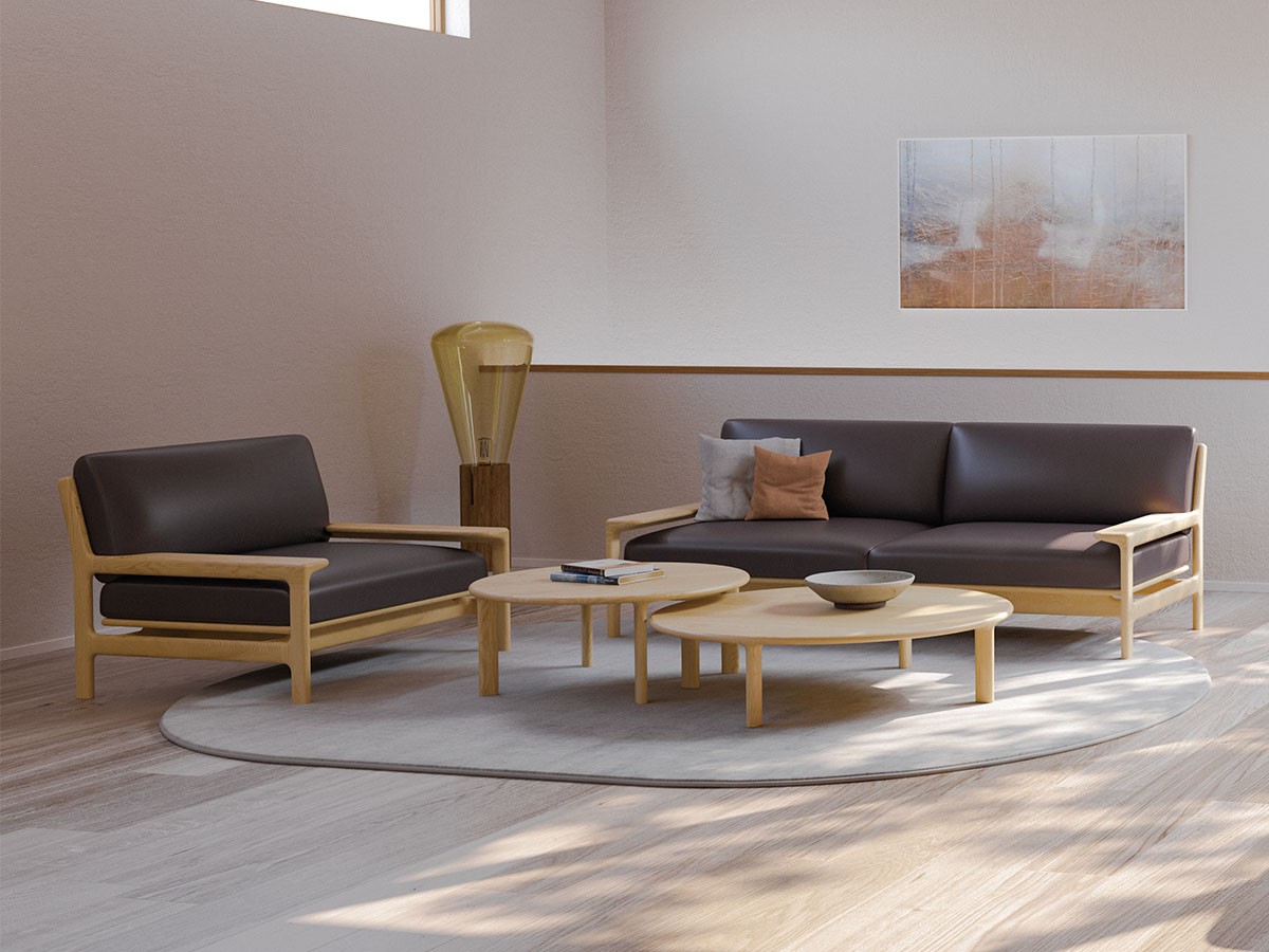 YUKAR LUX / ユカラ ラックス リビング アームチェアー （チェア・椅子 > ラウンジチェア） 2