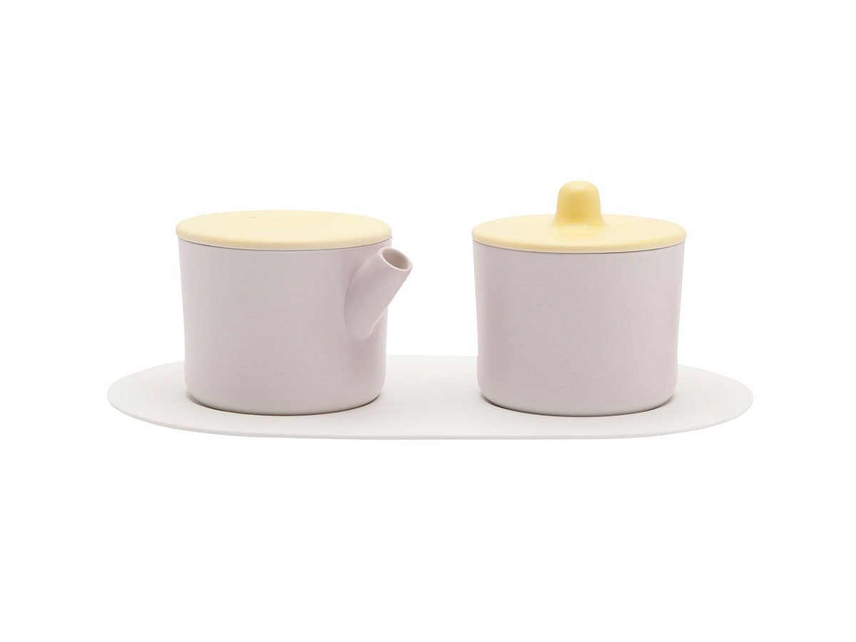 1616 / S&B “Colour Porcelain”
S&B Milk Can & Sugar Can & Platter Set 2