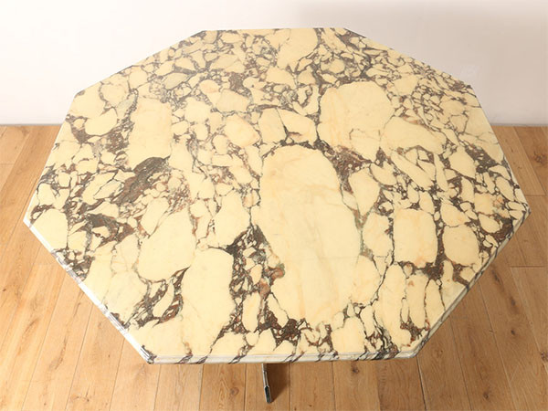 Lloyd's Antiques Real Antique
Octagon Marble Top Table / ロイズ・アンティークス イタリアアンティーク家具
オクタゴン マーブルトップテーブル （テーブル > ダイニングテーブル） 3