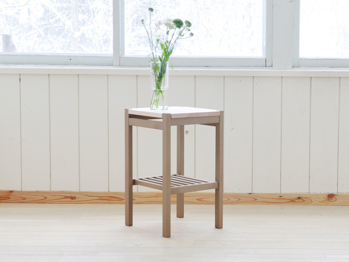 北の住まい設計社 n'frame Side Table Wood / きたのすまいせっけい 